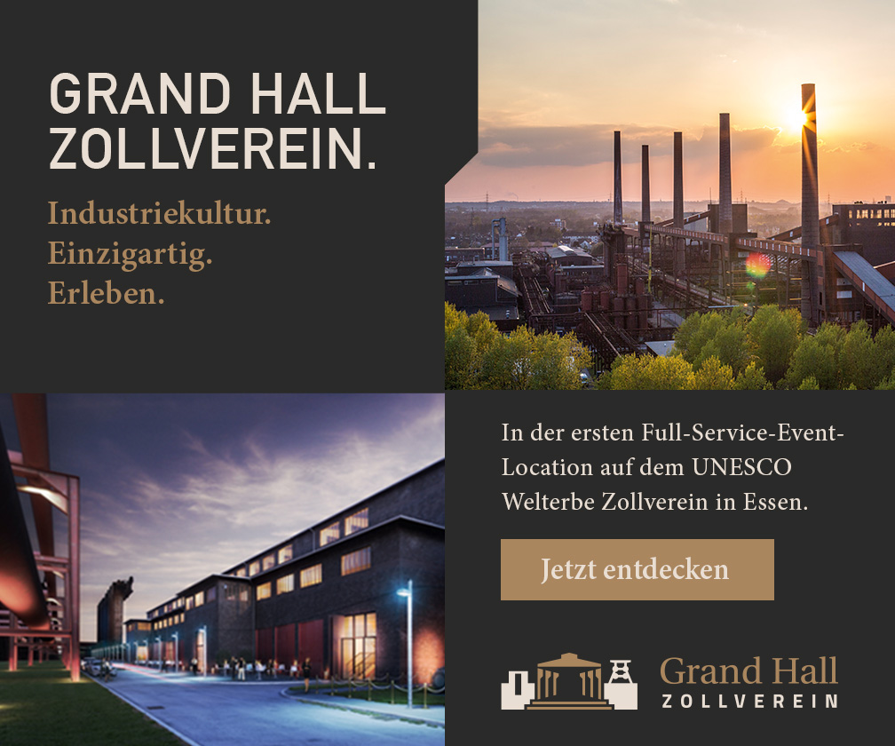 Anzeige Grand Hall Zollverein